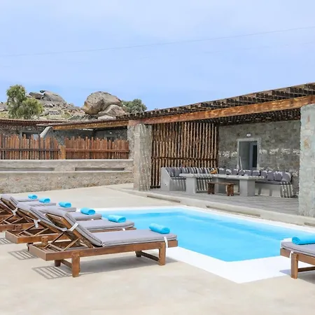The George Villas With Private Pool, Close To Mykonos Town - Chora Exterior photo